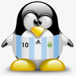 阿根廷企鹅年世界杯晚礼服素材