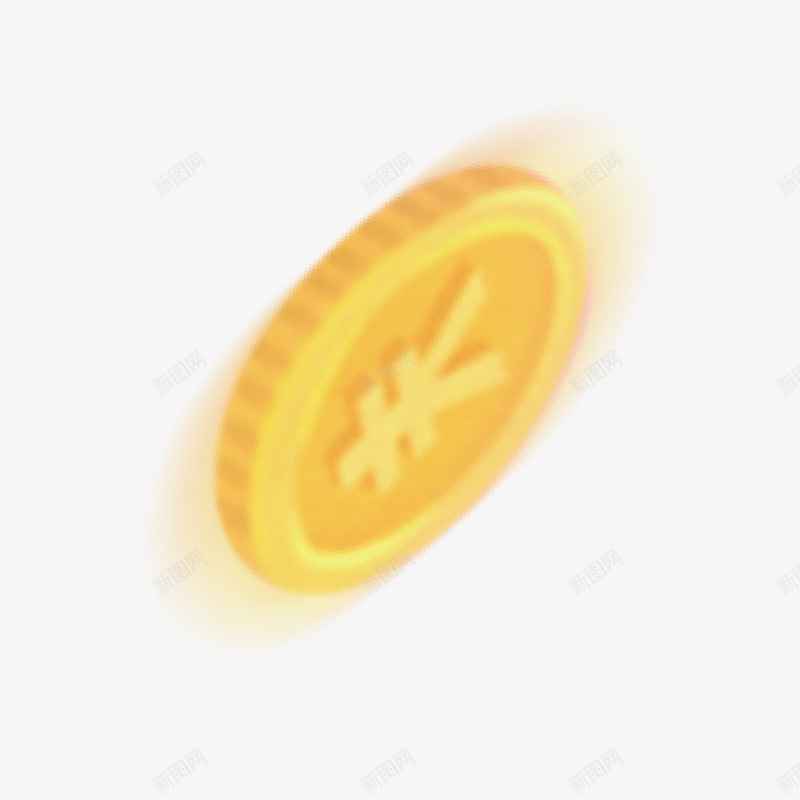 金色漂浮金币png免抠素材_88icon https://88icon.com 动感金币 悬浮 漂浮 金币 金色