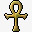 生命十字章古埃及十字架图标图标