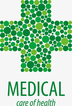 医院用的绿色标志矢量图素材