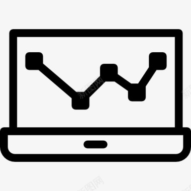 笔记本电脑屏幕分析笔记本电脑图标图标