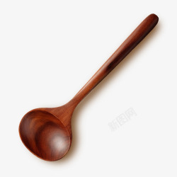 勺木质装饰棕素材