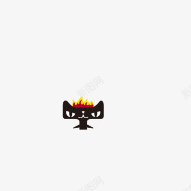 天猫logo模板下载卡通猫图标图标