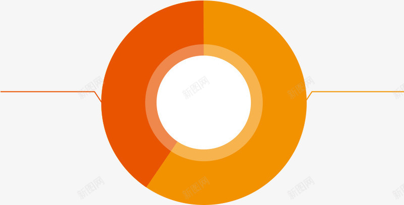 橙色圆环比例卡通背景png免抠素材_88icon https://88icon.com 卡通 橙色 比例 背景