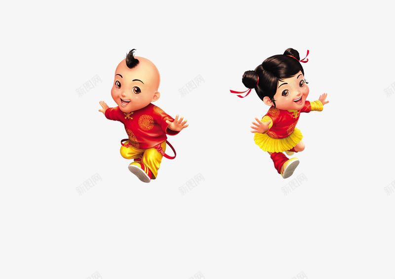 卡通小人物png免抠素材_88icon https://88icon.com 儿童 卡通儿童 喜庆 小孩子 放烟花的儿童 新年 春节