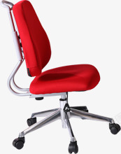 红色劳动办公室椅子素材