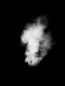 漂浮飘散的白色云朵烟雾热气雾气素材