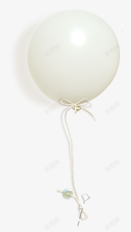 白色气球png免抠素材_88icon https://88icon.com 卡通 手绘 气球 漂浮 白色