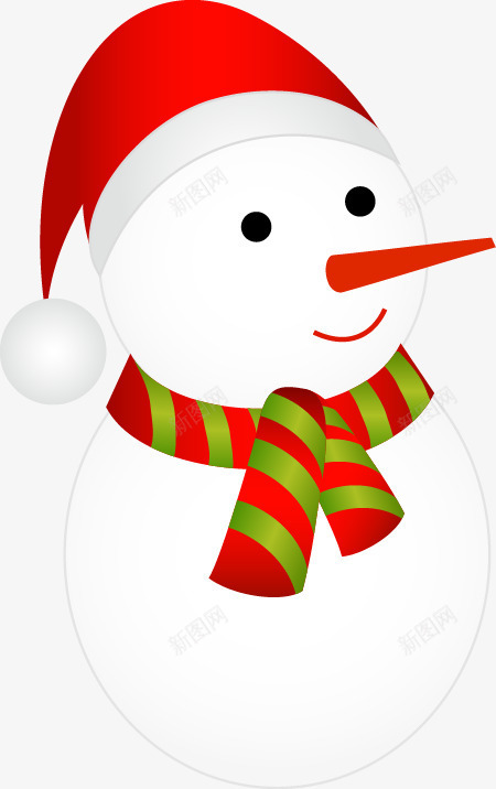 手绘圣诞雪人元素图案png免抠素材_88icon https://88icon.com 元素 图案 圣诞 手绘 雪人