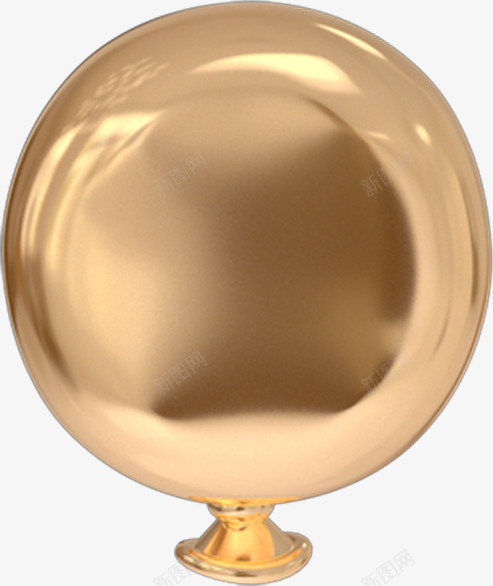 创意金色气球简图png免抠素材_88icon https://88icon.com 好看的 手绘图 气球 漂浮 简图 装饰 金色的