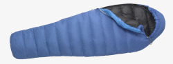 加厚的蓝色睡袋素材