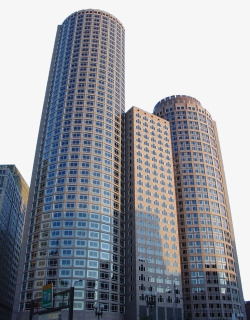 两边对称波士頓現代建築高清图片