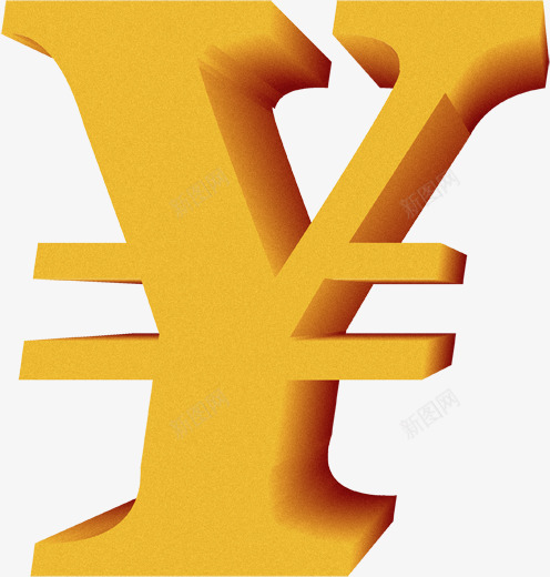 黄色卡通立体钱币标志png免抠素材_88icon https://88icon.com 卡通 标志 立体 钱币 黄色
