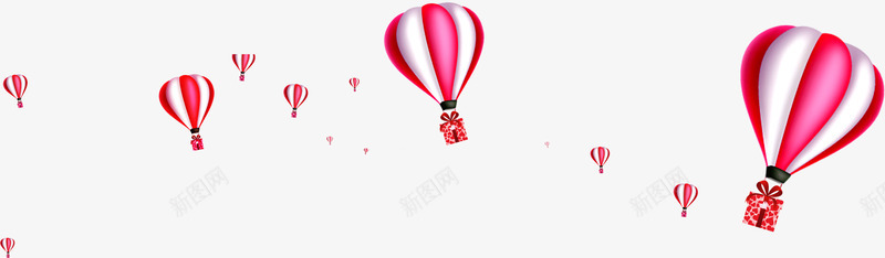 粉色卡通可爱热气球飘浮png免抠素材_88icon https://88icon.com 卡通 可爱 热气球 粉色 设计 飘浮