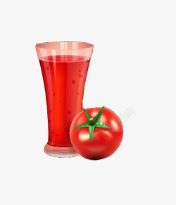 冷饮广告番茄汁高清图片