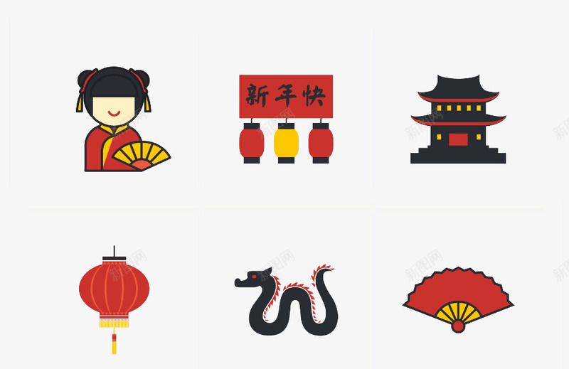 卡通中式寺庙png免抠素材_88icon https://88icon.com 卡通庙 名胜古迹 圆形 夫子庙 寺庙 彩色 文化 景点