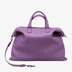葆蝶家女士紫色手提包素材