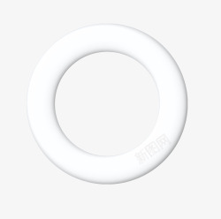 圆环相框边框图案相框素描白色圆环高清图片