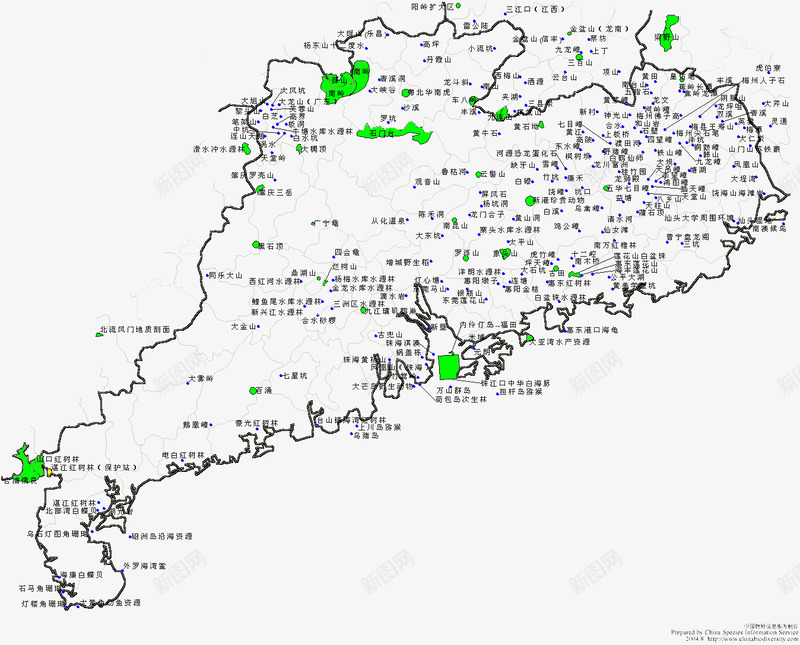 广东自然保护区png免抠素材_88icon https://88icon.com 免抠素材 地图 广东 广东地图 旅游去