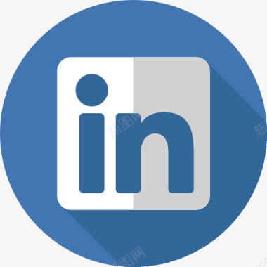 品牌标志免扣LinkedIn图标图标