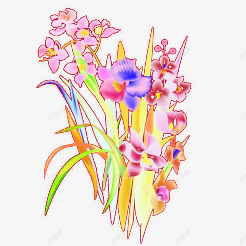 夏威夷花朵png免抠素材_88icon https://88icon.com 夏威夷 夏威夷花 插花 植物 漂亮 热带 美丽 花朵 花束