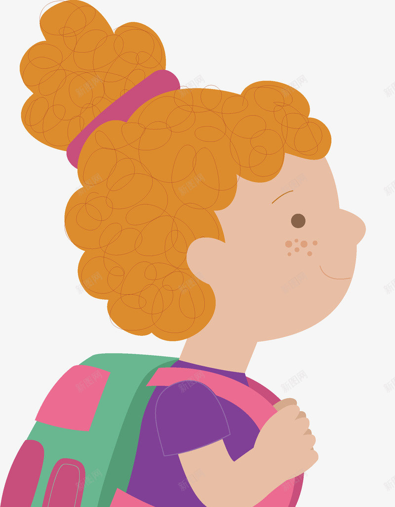 手绘上学路上的黄发小女孩童矢量图ai免抠素材_88icon https://88icon.com 上学路上 儿童 可爱儿童 小女孩 小学生 小男孩 手绘 矢量手绘上学路上的黄发小女孩童素材免费下载 背书包上学 矢量图