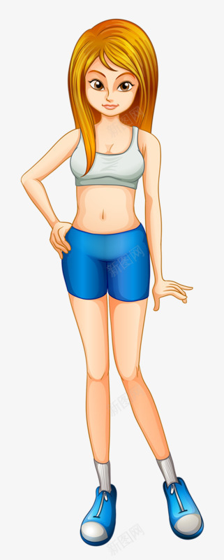 金发女士png免抠素材_88icon https://88icon.com 健身 女士 美女腰 苗条的女生 苗条身材 金头发