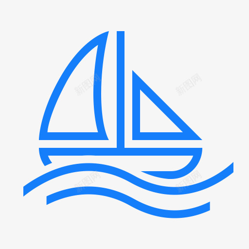 船帆船水hawconspng免抠素材_88icon https://88icon.com Boat sailing water 帆船 水 船