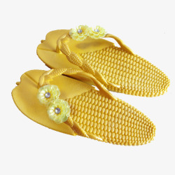 玉米叶子拖鞋素材