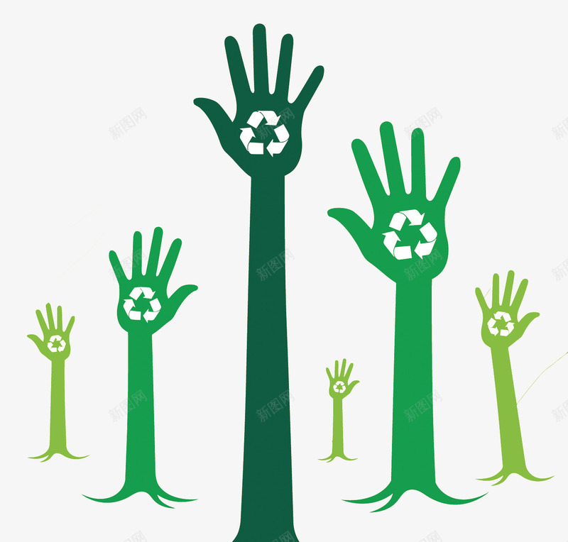 绿色环保标志矢量图eps免抠素材_88icon https://88icon.com 卡通 手PNG矢量图 手免扣PNG图 手矢量 手绘 环保 绿色 矢量图