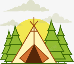 野外露营帐篷素材