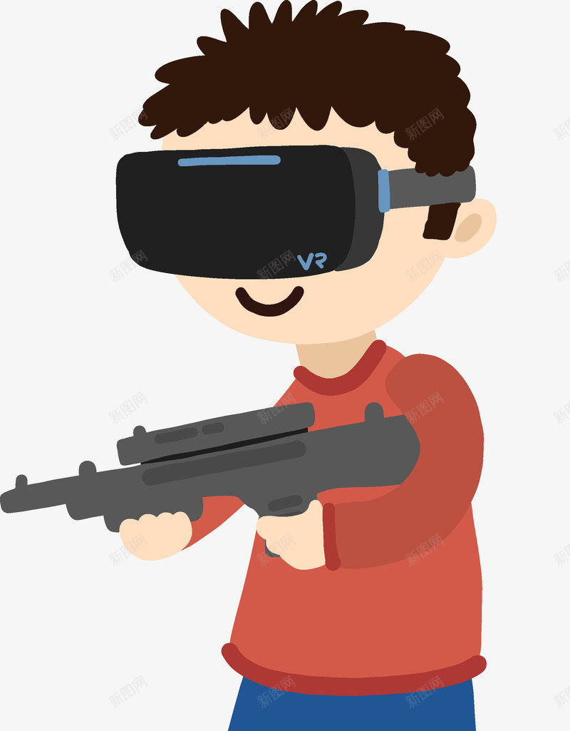 虚拟现实游戏射击人物矢量图ai免抠素材_88icon https://88icon.com VR VR世界 人物 卡通 影音 智能 智能穿戴 游戏 游戏射击 矢量图 科技 虚拟现实 设计