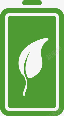便利帖png绿色叶子节能环保图标图图标