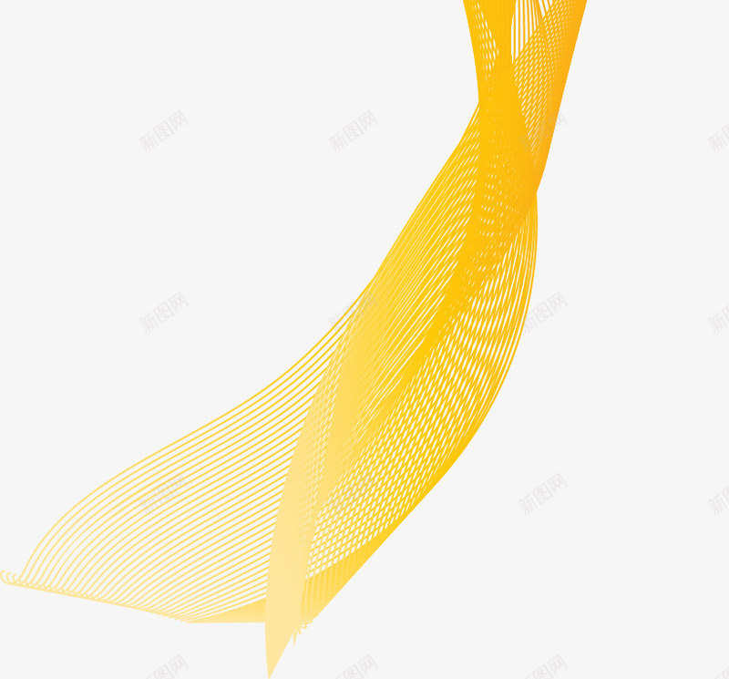 黄色科技条纹png免抠素材_88icon https://88icon.com 几何线条 土黄色 抽象条纹 科技条纹
