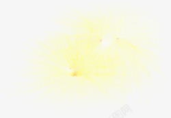 放射性光黄色放射性炫光效果高清图片
