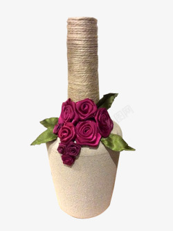 玫瑰花瓶素材