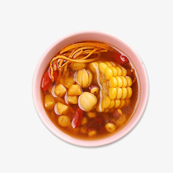 养身玉米汤素材