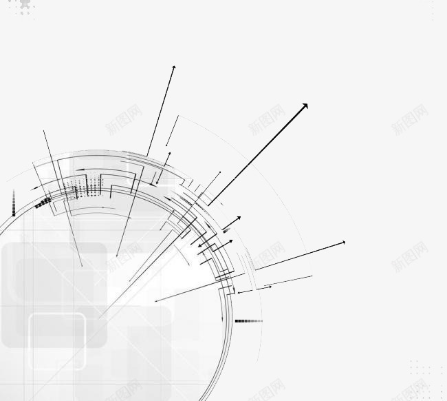 几何交错科技元素png免抠素材_88icon https://88icon.com 几何 底纹 形状 科技