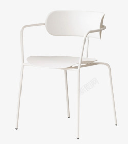 简约白色椅子素材