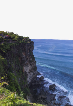 印尼巴厘岛乌鲁瓦图断崖素材