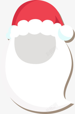 大胡子圣诞老人冬季大胡子圣诞老人高清图片