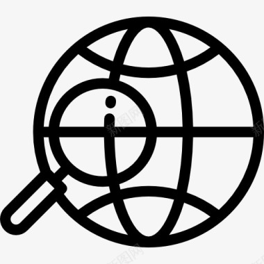 公共信息标志全球图标图标