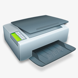 电子设备打印机无纸化打印设备图标图标