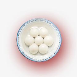 一碗汤圆素材