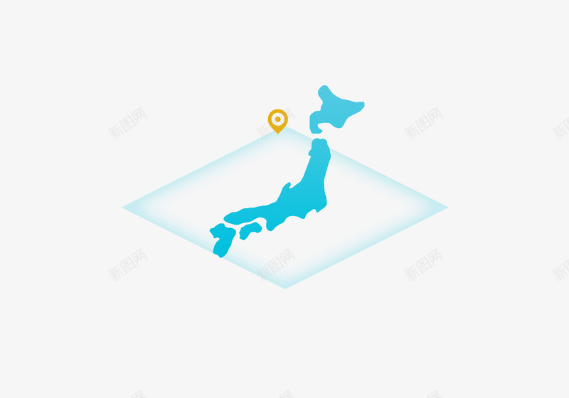 蓝色地图定位标志纸张png免抠素材_88icon https://88icon.com 地图 定位 标志 纸张 蓝色