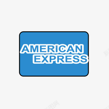 美国运通银行卡信用借记卡交易支图标图标