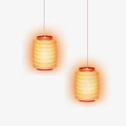 中式装饰灯笼喜庆春节装饰灯笼高清图片