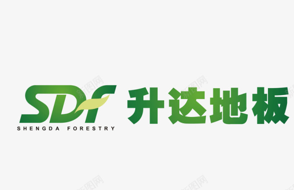 地板矢量升达地板logo图标图标