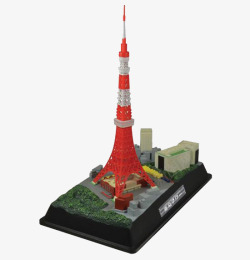 东京铁塔玩具素材