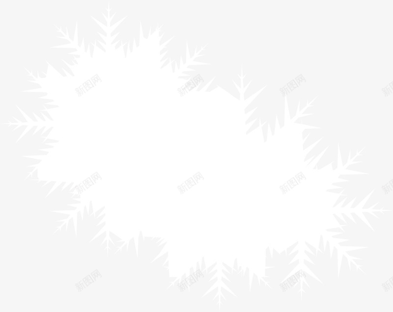 白色雪花图案png免抠素材_88icon https://88icon.com 冬季雪花 清新图案 清新纹路 白色雪花 花纹图案 边框纹理
